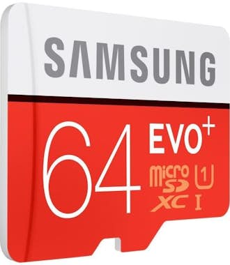 Samsung Tarjeta de memoria Evo Plus 64GB Micro SDXC Samsung Tarjeta de memoria Evo Plus 64GB Micro SDXC