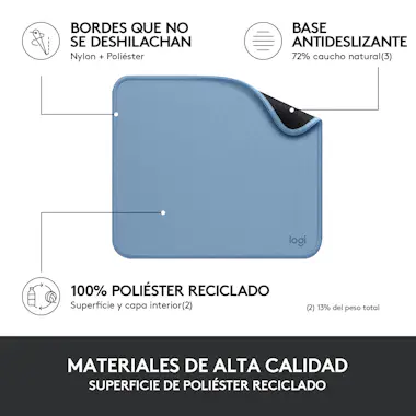 Logitech Logitech Mouse Pad Studio Series Azul, Gris Logitech Logitech Mouse Pad Studio Series Azul, Gris