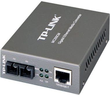 TP-Link CONVERTIDOR FIBRA MULTIMODO TPLINK MC200CM TP-Link CONVERTIDOR FIBRA MULTIMODO TPLINK MC200CM