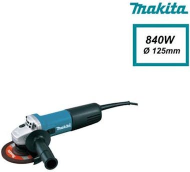 Makita Amoladora diametro 125mm 840W 9558HNRG Makita Amoladora diametro 125mm 840W 9558HNRG