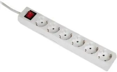 Hama POWER BAR HAMA 6 SALIDAS CON INTERRUPTOR… Hama POWER BAR HAMA 6 SALIDAS CON INTERRUPTOR…