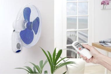 Bestron Ventilador de pared con mando a distancia 40 cm 45 Bestron Ventilador de pared con mando a distancia 40 cm 45