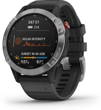 Garmin GARMIN Fenix 6 Solar - Smartwatch - Plata con corr Garmin GARMIN Fenix 6 Solar - Smartwatch - Plata con corr