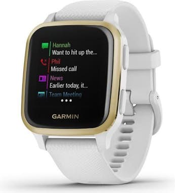 Garmin GARMIN Venu Sq - Blanco/Oro Claro - Salud y Bienes Garmin GARMIN Venu Sq - Blanco/Oro Claro - Salud y Bienes
