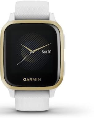 Garmin GARMIN Venu Sq - Blanco/Oro Claro - Salud y Bienes Garmin GARMIN Venu Sq - Blanco/Oro Claro - Salud y Bienes