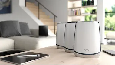 Netgear NETGEAR Orbi Tri-Band 6 Mesh WiFi System (RBK853), Netgear NETGEAR Orbi Tri-Band 6 Mesh WiFi System (RBK853),