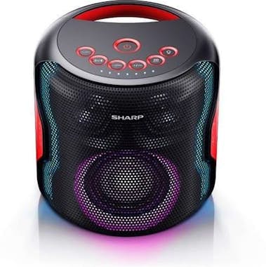 Sharp Sistema de altavoces para fiestas Black Bluetooth Sharp Sistema de altavoces para fiestas Black Bluetooth