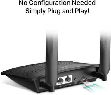 TP-Link TP-LINK TL-MR100 - Router inalámbrico - WWAN - 802 TP-Link TP-LINK TL-MR100 - Router inalámbrico - WWAN - 802