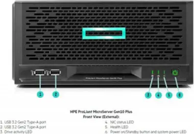 HP Servidor E MicroSvr Gen10+G5420 1P 8G N HP Servidor E MicroSvr Gen10+G5420 1P 8G N