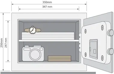 Yale YALE - Caja fuerte de hotel - cerradura electrónic Yale YALE - Caja fuerte de hotel - cerradura electrónic