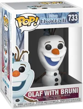 Funko ¡pop! Disney: Frozen 2 - Olaf con Bruni Funko ¡pop! Disney: Frozen 2 - Olaf con Bruni