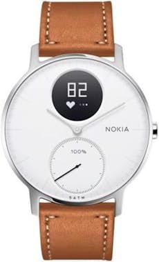 Nokia Correa de muñeca marrón para Acero (36 mm), Acero Nokia Correa de muñeca marrón para Acero (36 mm), Acero