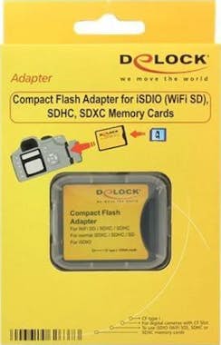 Delock Adaptador de tarjeta DeLOCK (SD, SDHC, SDXC) Compa Delock Adaptador de tarjeta DeLOCK (SD, SDHC, SDXC) Compa