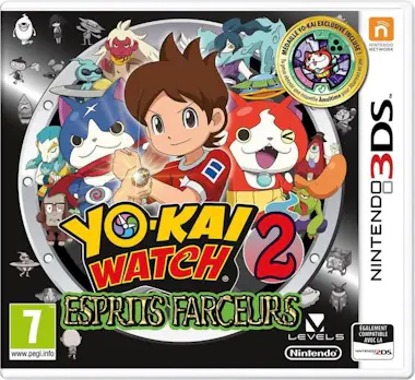 Nintendo Juego Yo-Kai Watch 2: Tricky Spirits 3DS - Edición Nintendo Juego Yo-Kai Watch 2: Tricky Spirits 3DS - Edición