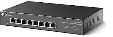 TP-Link Conmutador de escritorio TL-SG108-M2 de 8 puertos TP-Link Conmutador de escritorio TL-SG108-M2 de 8 puertos