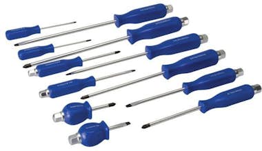 SILVERLiNE JUEGO DE 12 DESTORNILLADORES MECÁNICOS 12 UDS PLA… SILVERLiNE JUEGO DE 12 DESTORNILLADORES MECÁNICOS 12 UDS PLA…