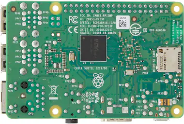 Raspberry PI Pi 3 Modelo B+ Placa Base 1 GB LPDDR2 USB 2.0 SOC Raspberry PI Pi 3 Modelo B+ Placa Base 1 GB LPDDR2 USB 2.0 SOC