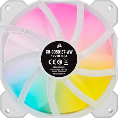 Corsair iCUE SP120 RGB Elite Ventilador PC 120 mm PWM 18 d Corsair iCUE SP120 RGB Elite Ventilador PC 120 mm PWM 18 d