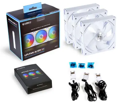 Lian Li AL120 Ventilador PC 120 mm 12 V 28.3 dB 5.94 W Alu Lian Li AL120 Ventilador PC 120 mm 12 V 28.3 dB 5.94 W Alu