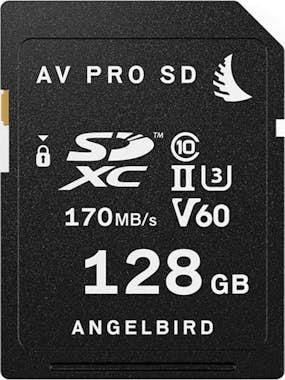 Angelbird Technologies AV Pro V60 Tarjeta de Memoria 128 GB SDXC 280 Mb/s Angelbird Technologies AV Pro V60 Tarjeta de Memoria 128 GB SDXC 280 Mb/s