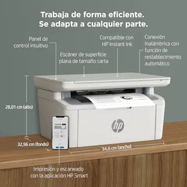 HP LaserJet M140w 7MD72F Impresora Láser A4 600 x 600 HP LaserJet M140w 7MD72F Impresora Láser A4 600 x 600