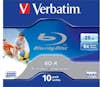 Verbatim VERBATIM - 10 x BD-R - 25 GB 6x - Caja de CD