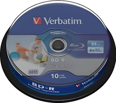 Verbatim VERBATIM Lote de 10 Blu-ray Disc R DataLife - 25 G