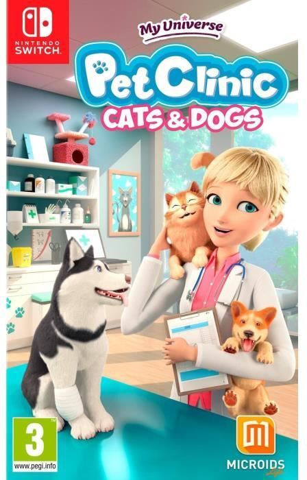 my universe juego de cambio de perros y gatos de la clinica de mascotas