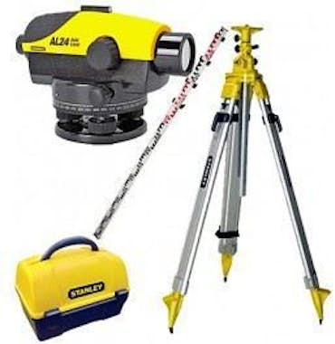 STANLEY AL 24GVP 1-77-160Kit de nivel óptico automático STANLEY AL 24GVP 1-77-160Kit de nivel óptico automático
