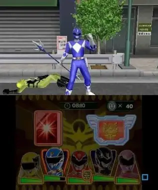 Bandai Juego Power Rangers Samurai Mega Force 3DS Bandai Juego Power Rangers Samurai Mega Force 3DS