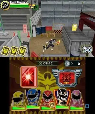 Bandai Juego Power Rangers Samurai Mega Force 3DS Bandai Juego Power Rangers Samurai Mega Force 3DS