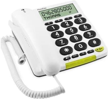 Doro Teléfono teclas grandes Display 312 CS Blanco Doro Teléfono teclas grandes Display 312 CS Blanco