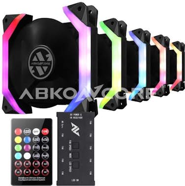 ABKONCORE Ventilador para armario - SP120 Spectrum SYNC 5in1 ABKONCORE Ventilador para armario - SP120 Spectrum SYNC 5in1