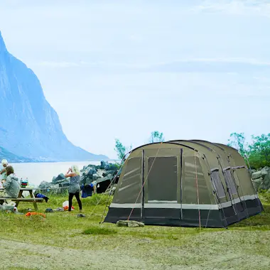 Outsunny Tienda de Campaña Familiar 6 Personas Tienda Campi Outsunny Tienda de Campaña Familiar 6 Personas Tienda Campi