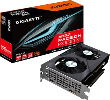 Gigabyte Gigabyte Radeon RX 6500 XT EAGLE 4G AMD 4 GB GDDR6 Gigabyte Gigabyte Radeon RX 6500 XT EAGLE 4G AMD 4 GB GDDR6