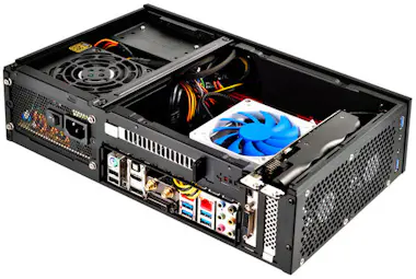 Silverstone SST-ML09B Caja PC Acero Aleado Mini ITX Negro Silverstone SST-ML09B Caja PC Acero Aleado Mini ITX Negro