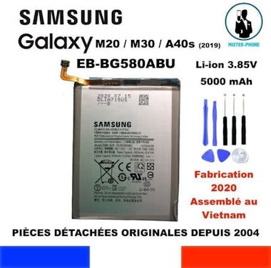 Samsung BATERIA ORIGINAL SAMSUNG GALAXY M20 M30 A40S 2019 Samsung BATERIA ORIGINAL SAMSUNG GALAXY M20 M30 A40S 2019