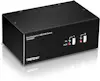 Trendnet TK-240DP KVM 9 V Funciona con Batería 3.5 mm Displ Trendnet TK-240DP KVM 9 V Funciona con Batería 3.5 mm Displ