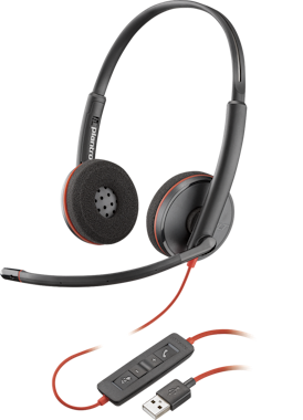 Plantronics Blackwire 3220 Auriculares USB Metal Binaural Negr Plantronics Blackwire 3220 Auriculares USB Metal Binaural Negr