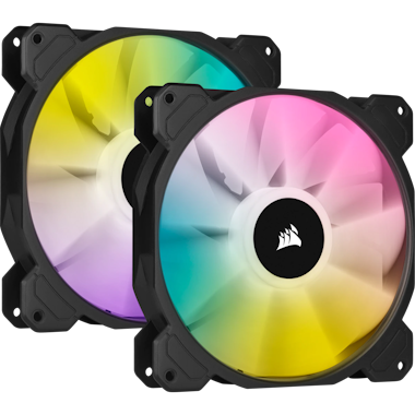 Corsair iCUE SP140 RGB Elite Ventilador PC 140 mm PWM 18 d Corsair iCUE SP140 RGB Elite Ventilador PC 140 mm PWM 18 d