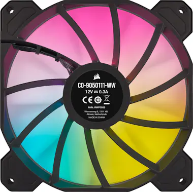 Corsair iCUE SP140 RGB Elite Ventilador PC 140 mm PWM 18 d Corsair iCUE SP140 RGB Elite Ventilador PC 140 mm PWM 18 d