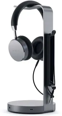 Satechi ST-AHSHU3 Auriculares USB 3 Puertos USB 3.0 AUX de Satechi ST-AHSHU3 Auriculares USB 3 Puertos USB 3.0 AUX de