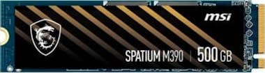 MSI SPATIUM M390 Disco Duro Interno 500 GB SSD M.2 NVM MSI SPATIUM M390 Disco Duro Interno 500 GB SSD M.2 NVM