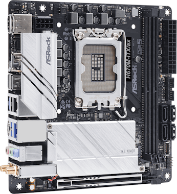 Asrock H670M-ITX/AX Placa Base Intel H670 LGA 1700 M.2 DD Asrock H670M-ITX/AX Placa Base Intel H670 LGA 1700 M.2 DD