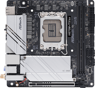 Asrock H670M-ITX/AX Placa Base Intel H670 LGA 1700 M.2 DD Asrock H670M-ITX/AX Placa Base Intel H670 LGA 1700 M.2 DD