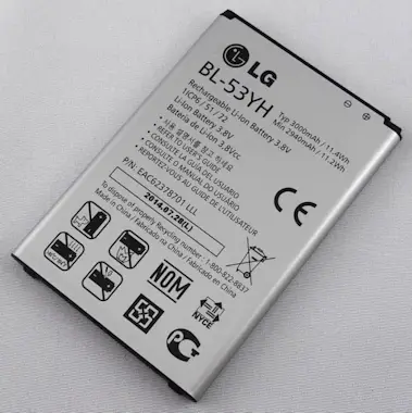 LG BATERÍA Batería BL-53YH D855 G3 LG BATERÍA Batería BL-53YH D855 G3