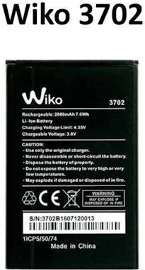Wiko Batería 3702 - Lenny 2 Wiko Batería 3702 - Lenny 2