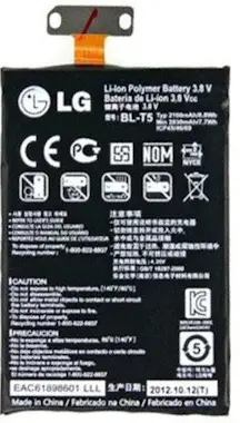 LG Batería original Nexus 4 E960 - BL-T5 LG Batería original Nexus 4 E960 - BL-T5