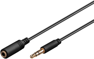 GooBay Goobay 97111 cable de audio 0,5 m 3,5mm Negro GooBay Goobay 97111 cable de audio 0,5 m 3,5mm Negro