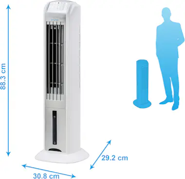 Purline Climatizador evaporativo 70W con ionizador y 3 vel Purline Climatizador evaporativo 70W con ionizador y 3 vel